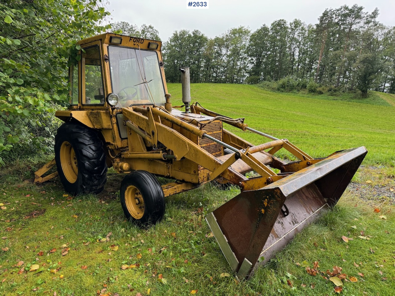 Backhoe loader 1976 Ford 550 Backhoe: picture 6