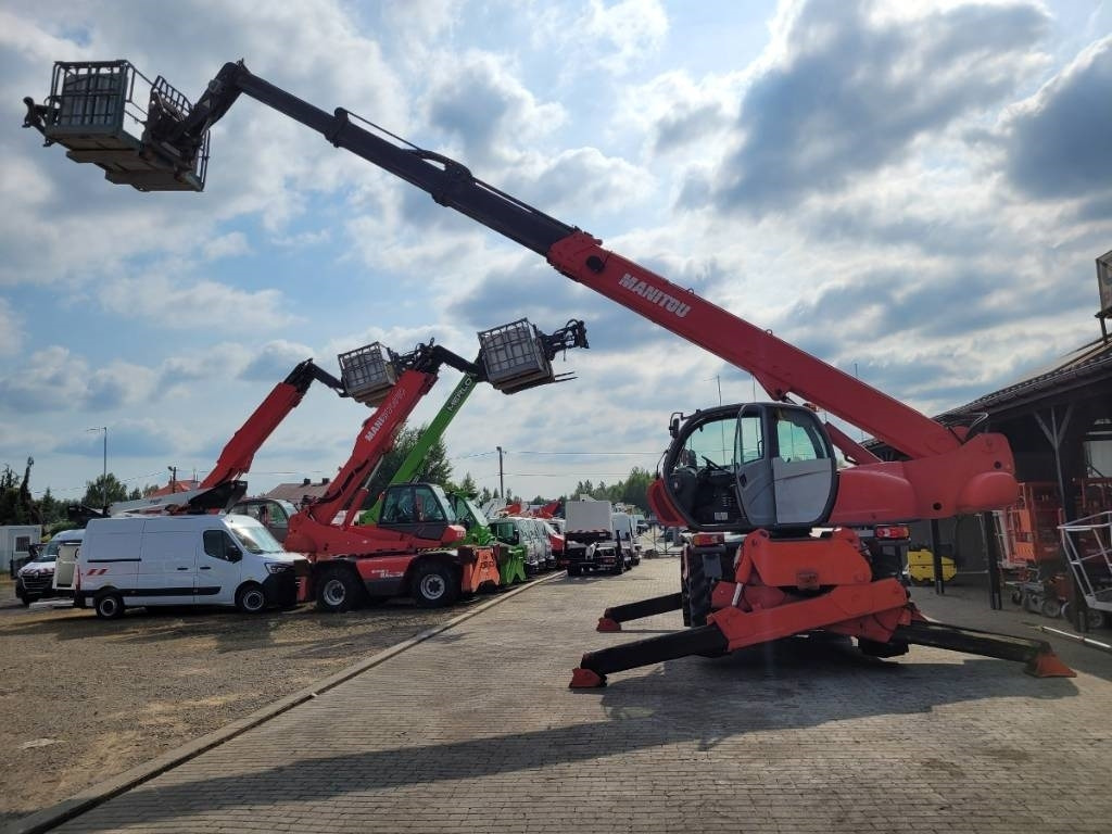 Telescopic handler Manitou MRT 2540 Privilege - 25 m basket forks telehandler: picture 7