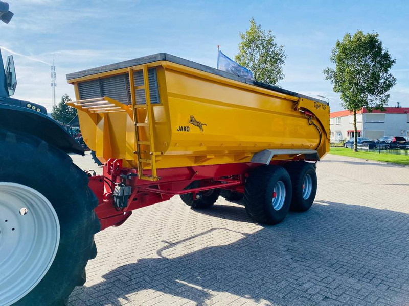 Farm tipping trailer/ Dumper Jako Tiger 125 landbouwkipper: picture 9