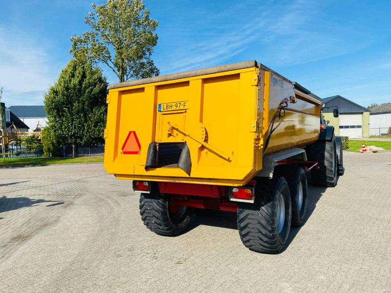 Farm tipping trailer/ Dumper Jako Tiger 125 landbouwkipper: picture 17