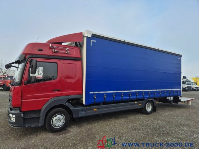 Curtain side truck Mercedes-Benz 823 Schiebeplane L+R LBW nur 164TKM Gr.Haus 1.Hd: picture 6