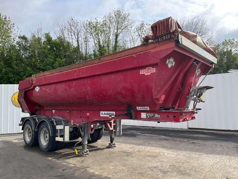 Tipper semi-trailer Kaiser 2 ESSIEUX: picture 8