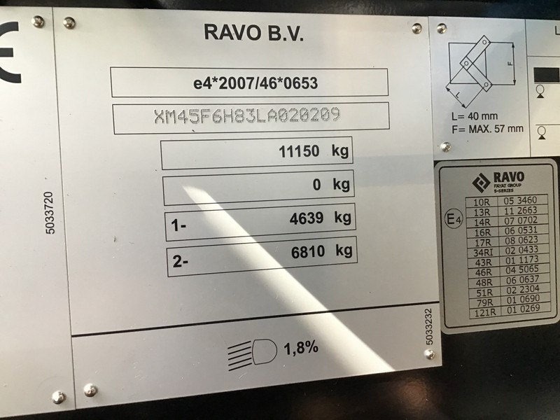 Road sweeper Ravo 5-SERIES 580 with 3-rd brush: picture 7