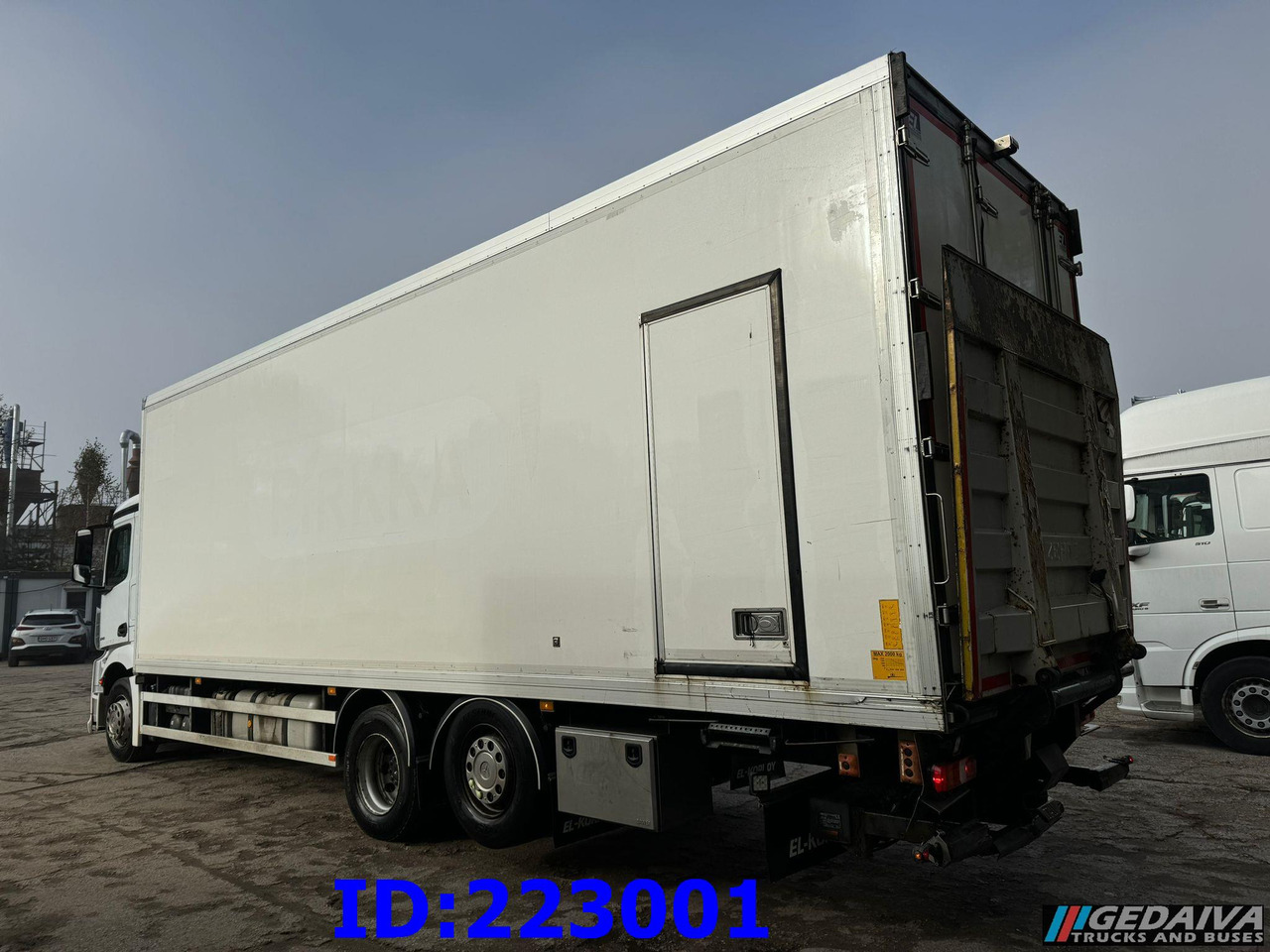 Refrigerator truck MERCEDES-BENZ Antos 2540  6x2 Euro6: picture 11