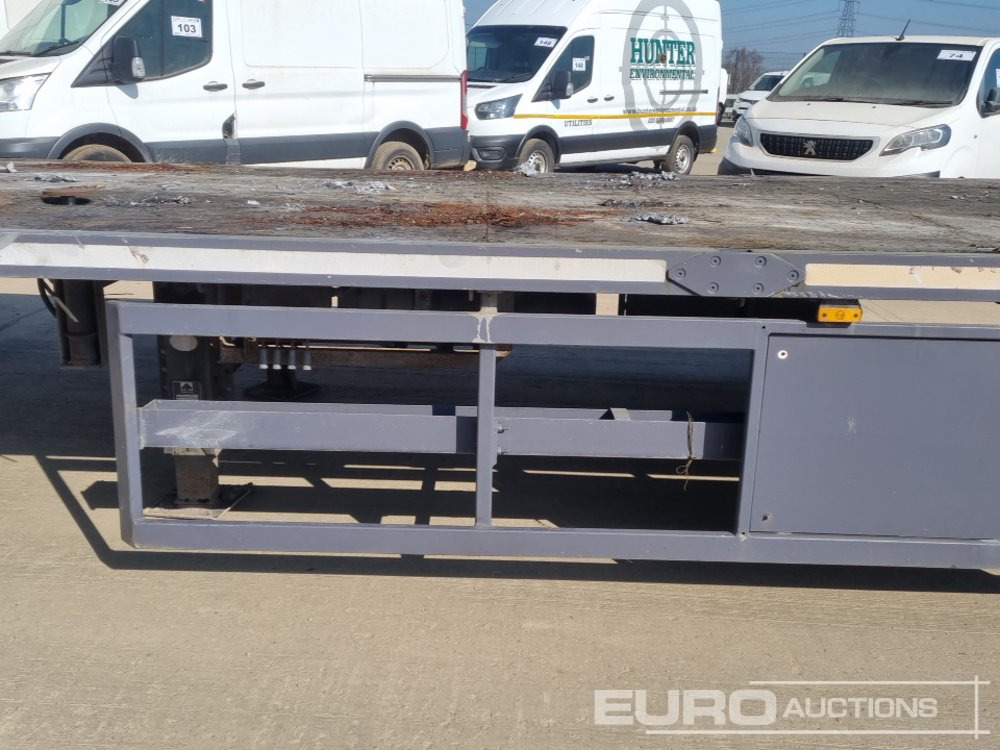 Low loader semi-trailer Quality Trailer Single Axle Low Loader Trailer: picture 34