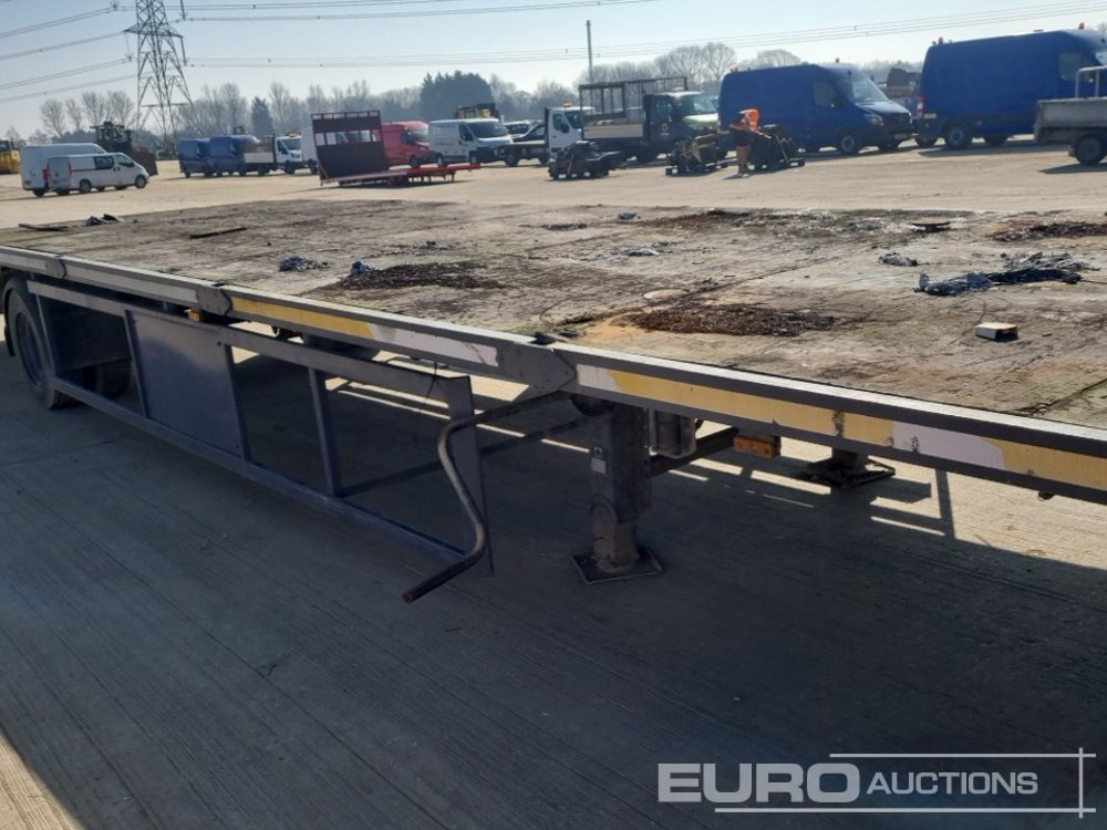 Low loader semi-trailer Quality Trailer Single Axle Low Loader Trailer: picture 27