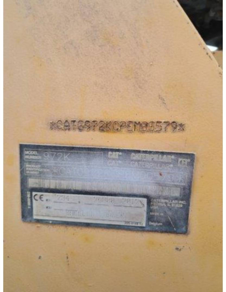 Wheel loader CAT 972K: picture 6 Wheel loader CAT 972K: picture 6