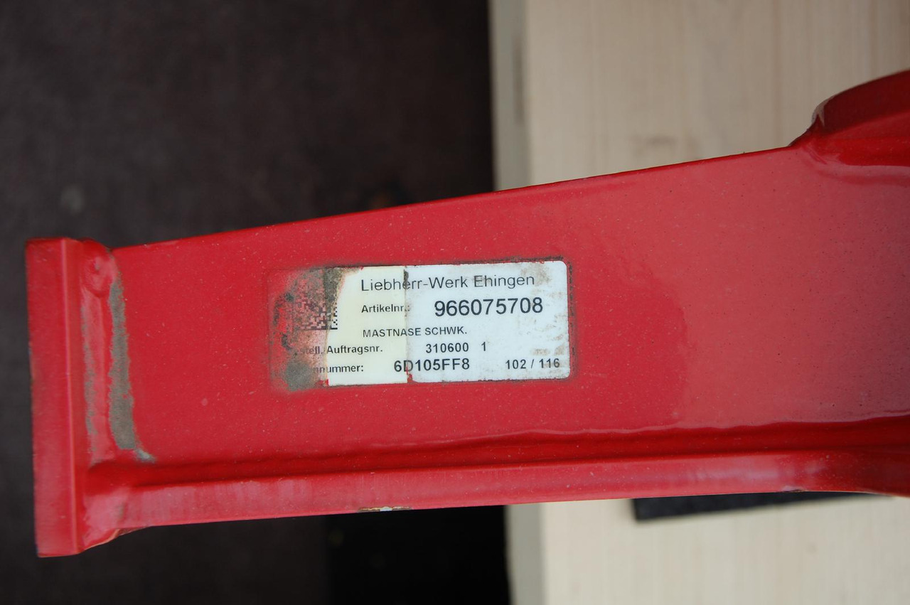 New Mobile crane Liebherr Zubehör = LTM 1500-8.1 / Mastnase 60 t: picture 6 New Mobile crane Liebherr Zubehör = LTM 1500-8.1 / Mastnase 60 t: picture 6